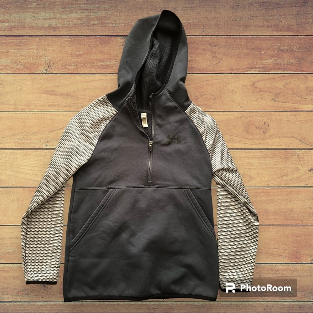 𝙀𝙐𝘾 𝙐𝙉𝘿𝙀𝙍 𝘼𝙍𝙈𝙊𝙐𝙍 Youth Cold Gear Pull-over Hoodie - 𝙇𝙖𝙧𝙜𝙚
